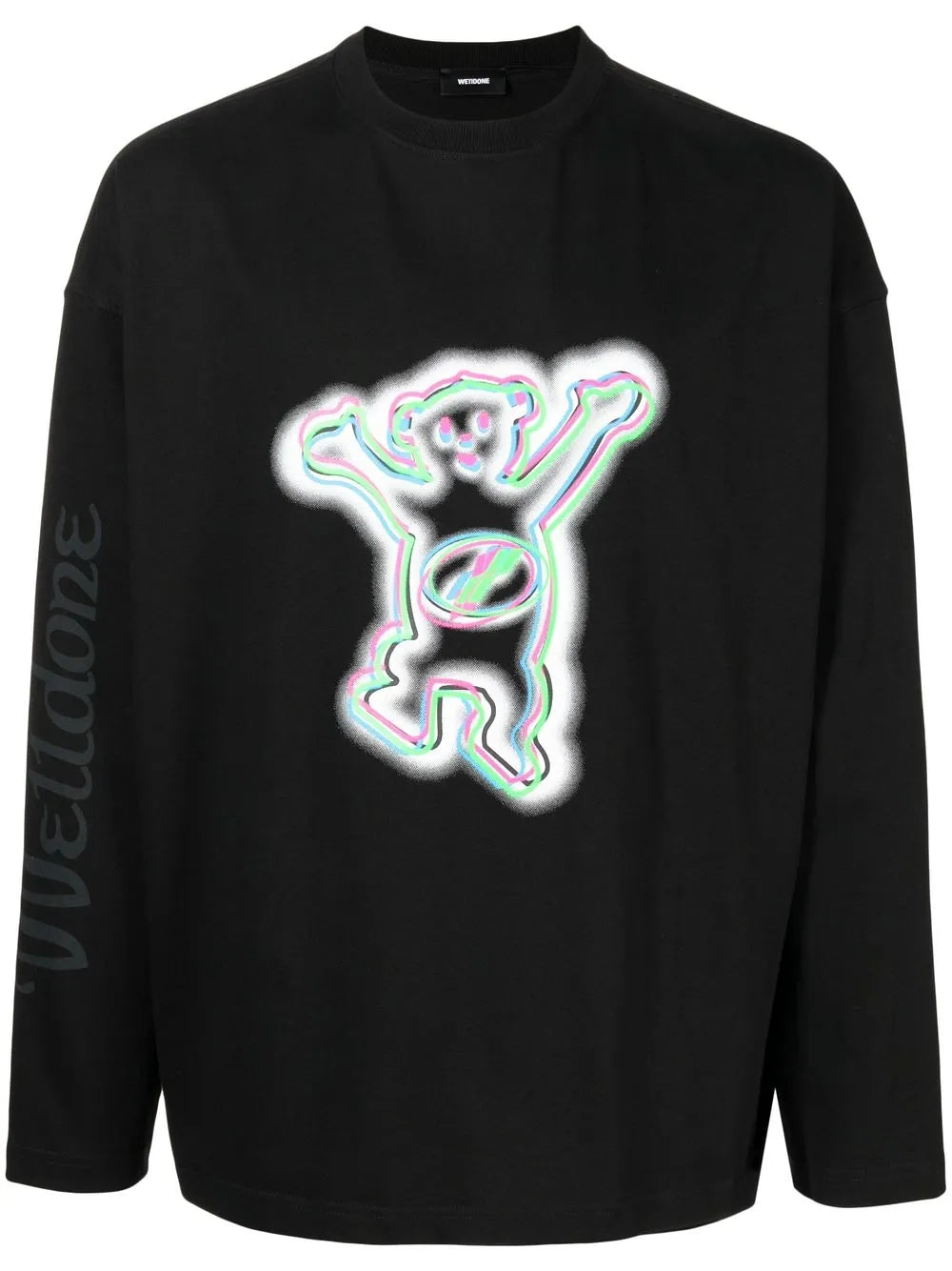 Graphic-Print Long-Sleeve T-Shirt