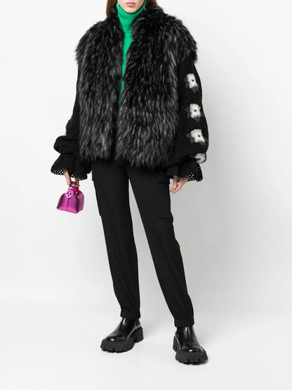 Oversized Faux Fur Jacket