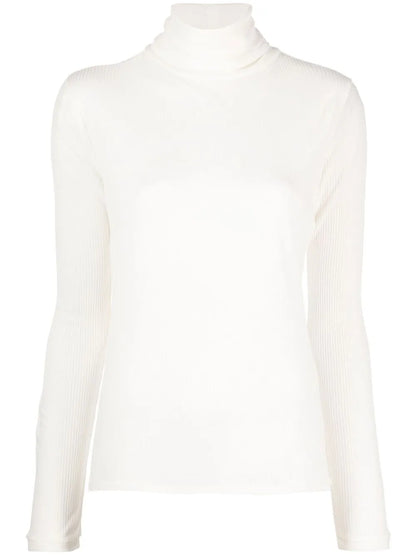Ribbed Roll-Neck Jumper
