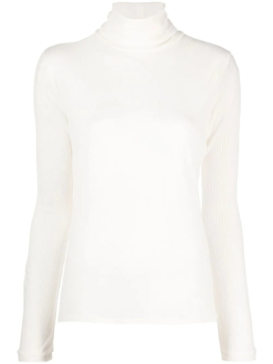 Ribbed Roll-Neck Jumper