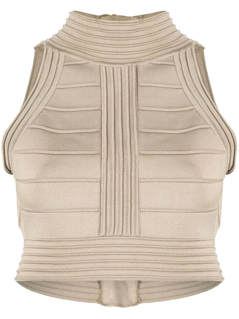 Seam Detailed Crop Top