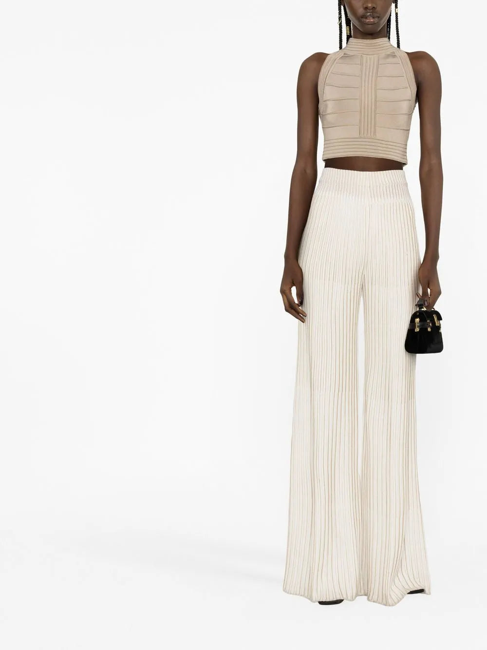 Seam Detailed Crop Top