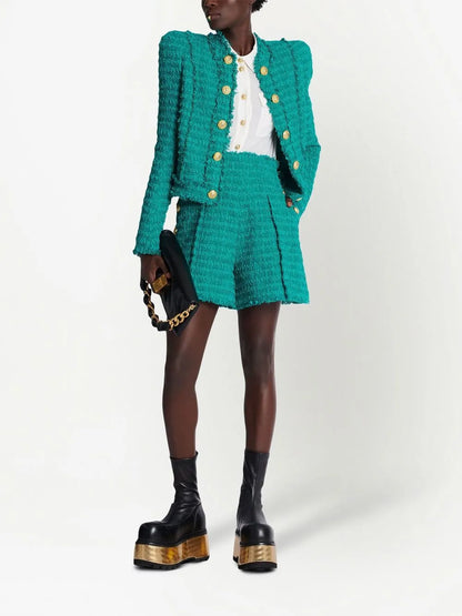 Tweed Tailored Shorts