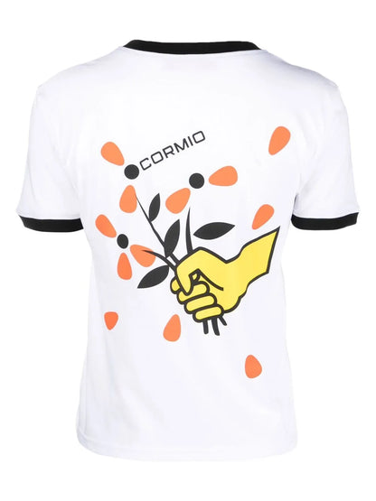 Mazzolino Fiori Ringer T-Shirt