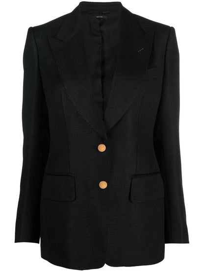 Single-Breasted Tailored Blazer