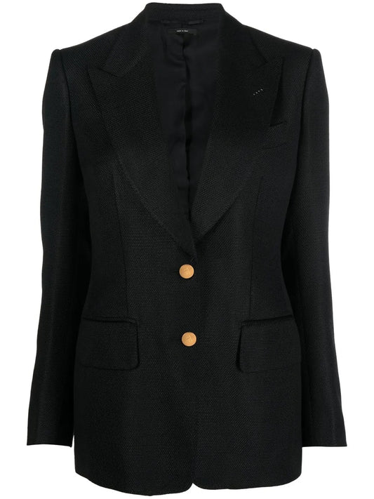 Single-Breasted Tailored Blazer