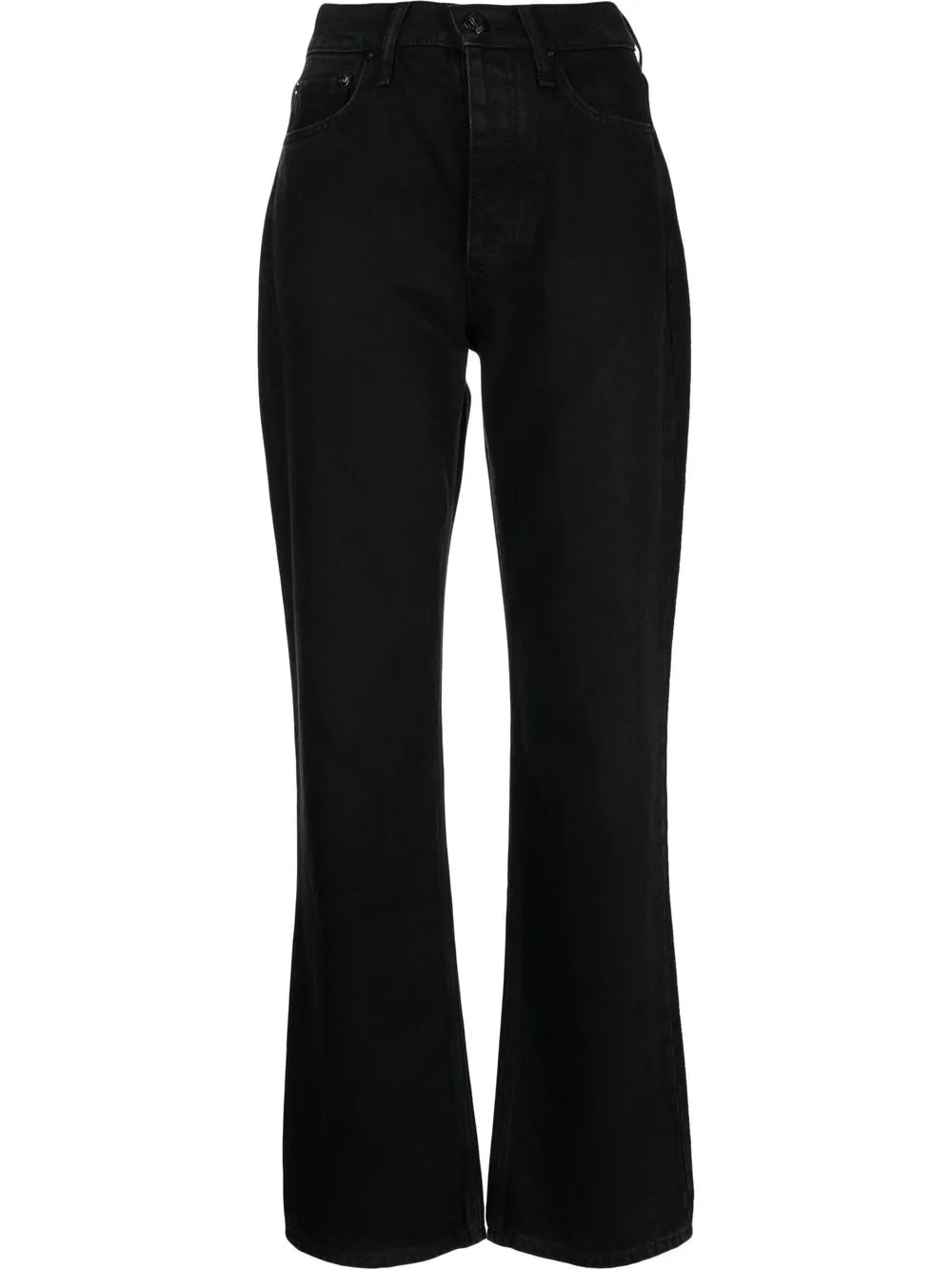 High-Rise Bootcut Jeans