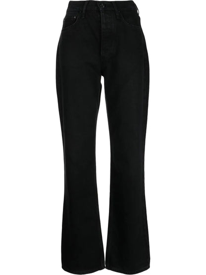 High-Rise Bootcut Jeans