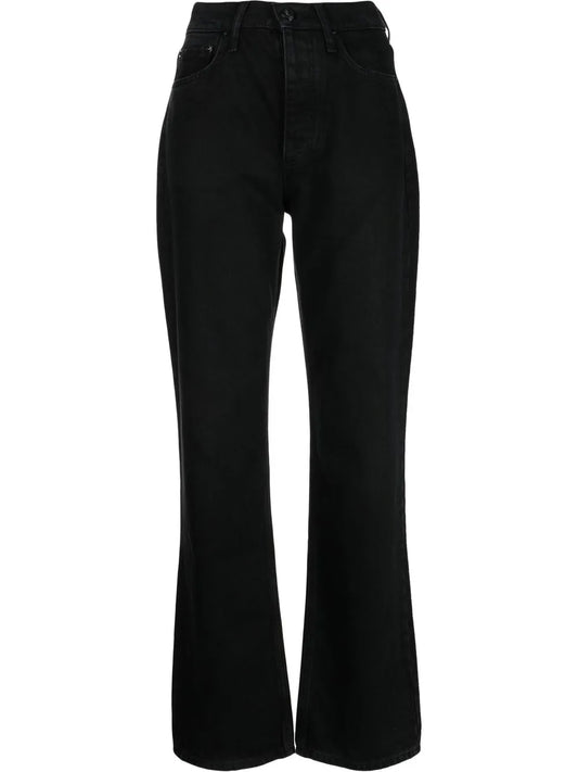 High-Rise Bootcut Jeans