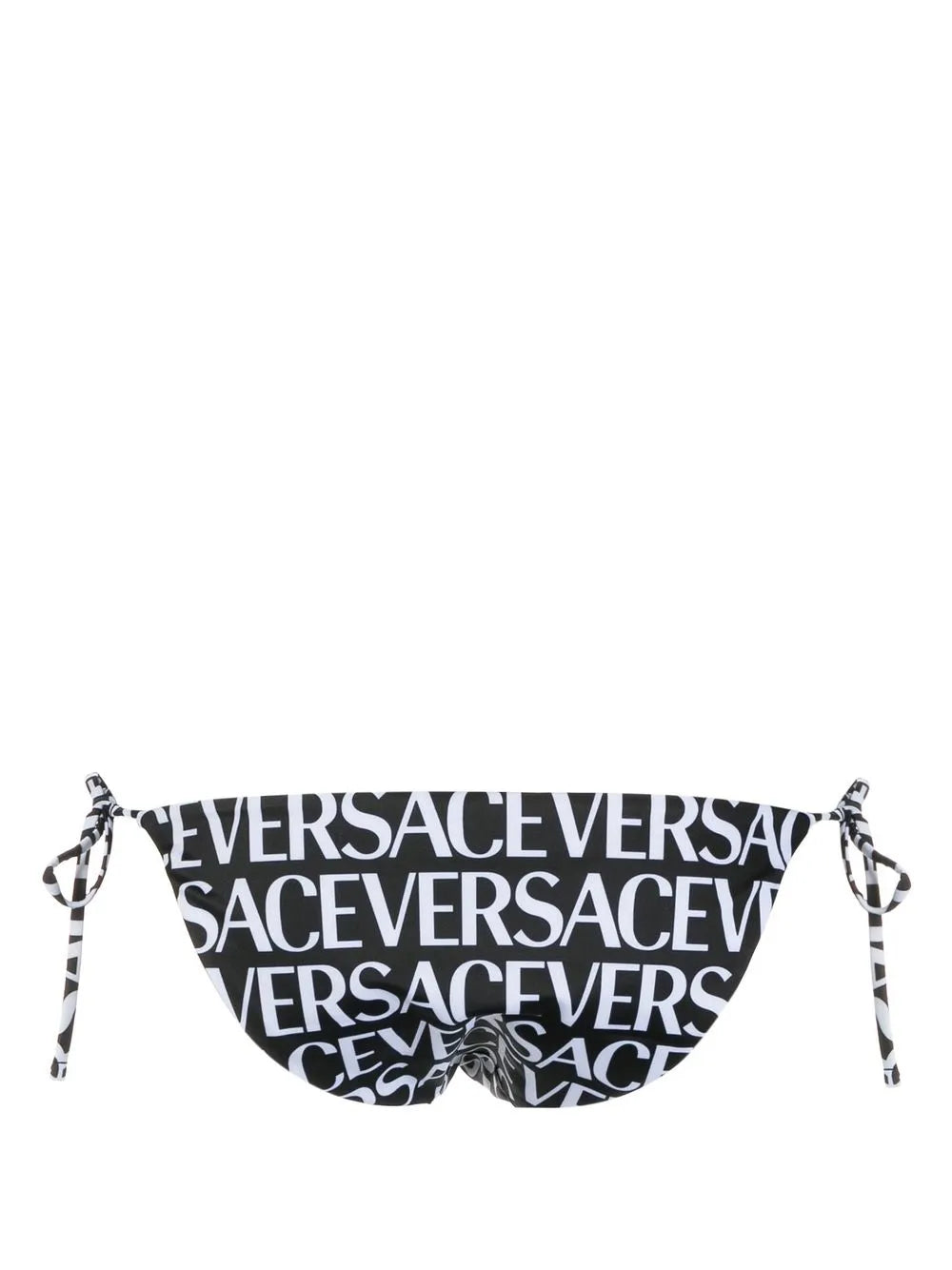 Logo-Print Tie-Fastening Bikini Bottoms