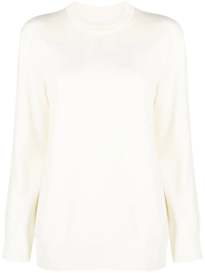 Crew-Neck Wool Jumper