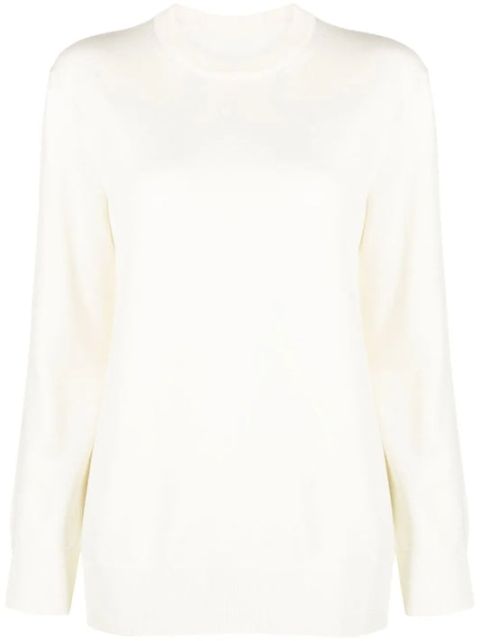 Crew-Neck Wool Jumper