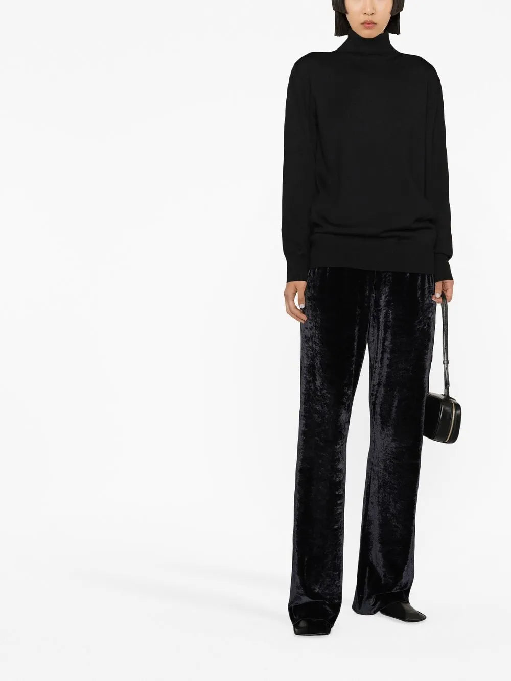 Ribbed-Knit Wool Jumper