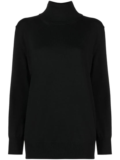 Ribbed-Knit Wool Jumper