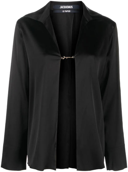 La Chemise Notte Satin Shirt
