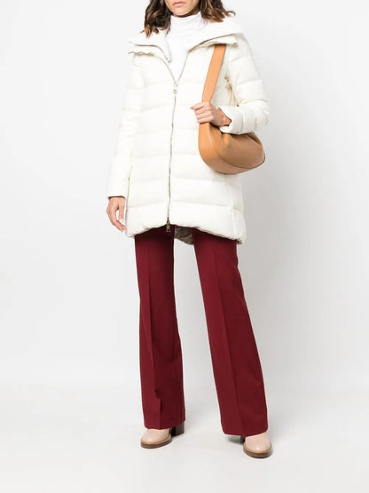 Zipped-Up Padded Coat