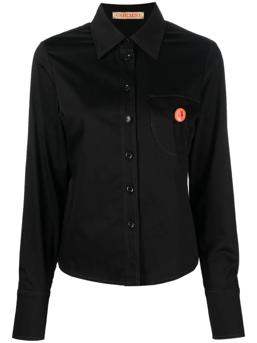 Katy Pin-Badge Shirt