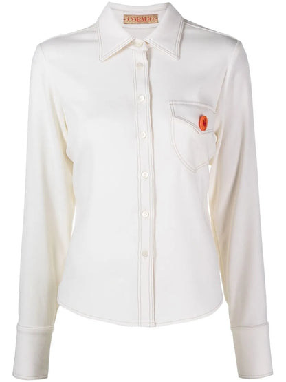 Katy Pin-Badge Shirt