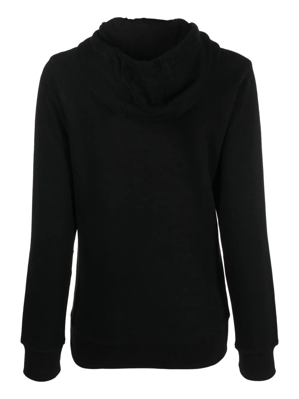 Slogan-Print Drawstring Hoodie