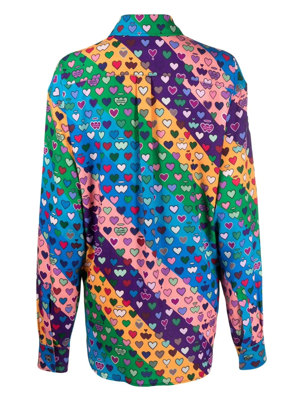 Heart-Print Shirt