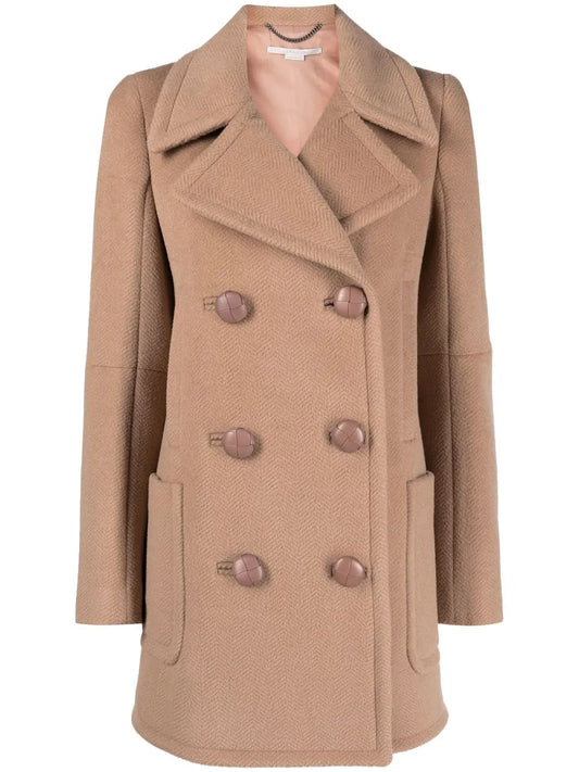 Double-Breasted Wool Coat