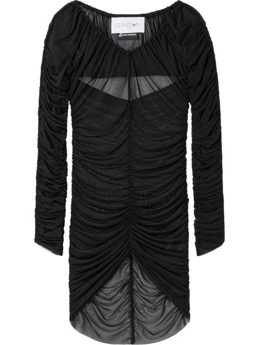 Ruched-Detailed Top