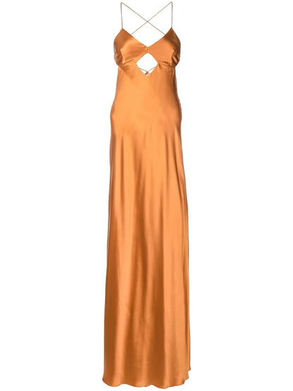 Cut-Out Detail Gown
