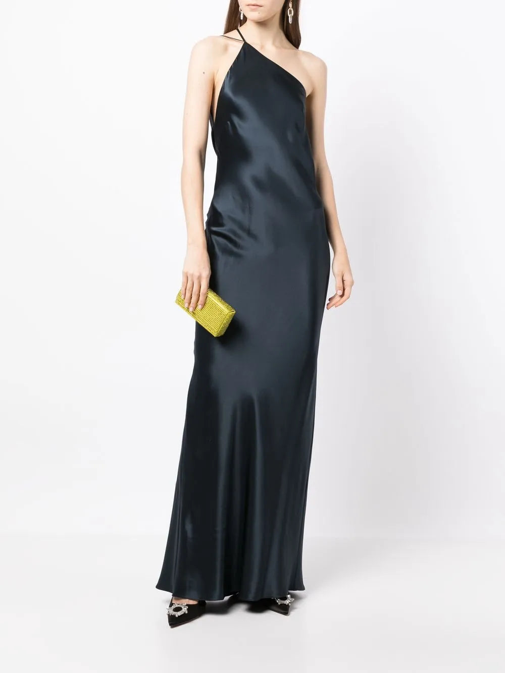 Single-Shoulder Maxi Dress
