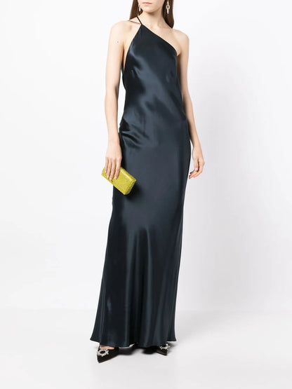 Single-Shoulder Maxi Dress