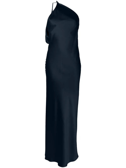 Single-Shoulder Maxi Dress