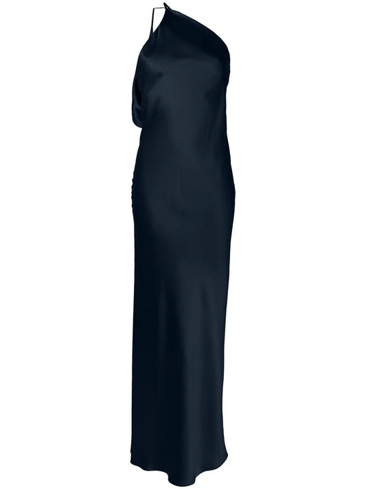 Single-Shoulder Maxi Dress