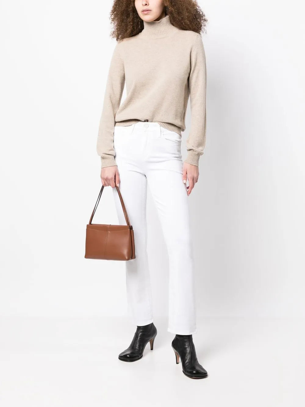 Slim-Cut High-Waist Jeans
