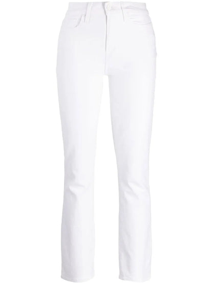 Slim-Cut High-Waist Jeans