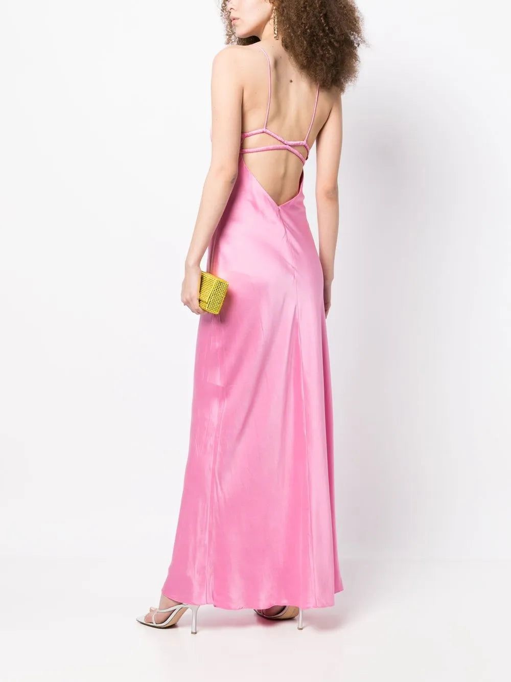 Amber Silk Maxi Dress
