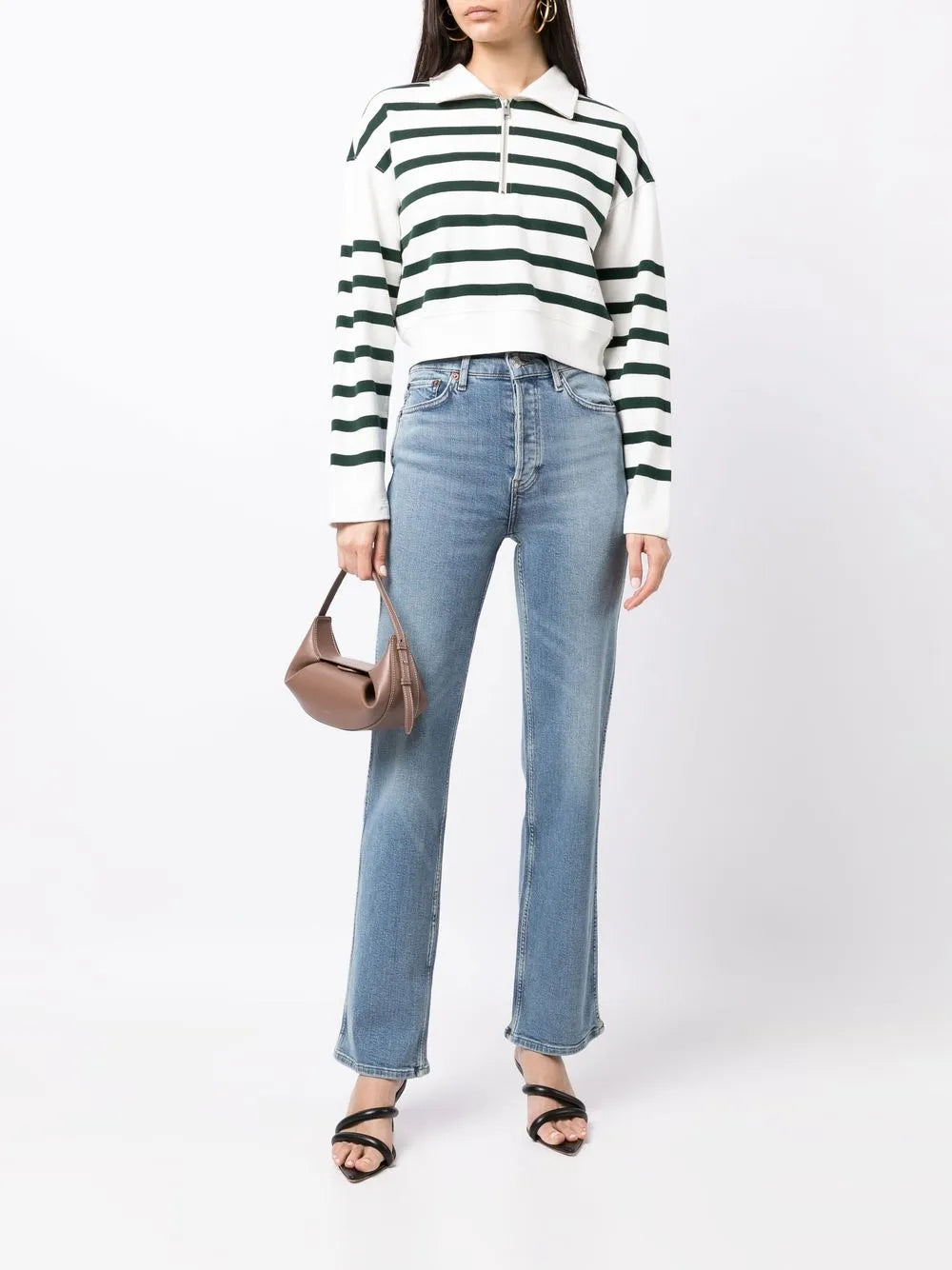 High-Rise Loose Jeans