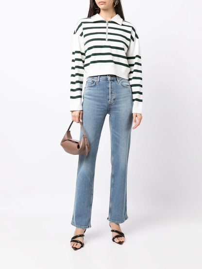 High-Rise Loose Jeans