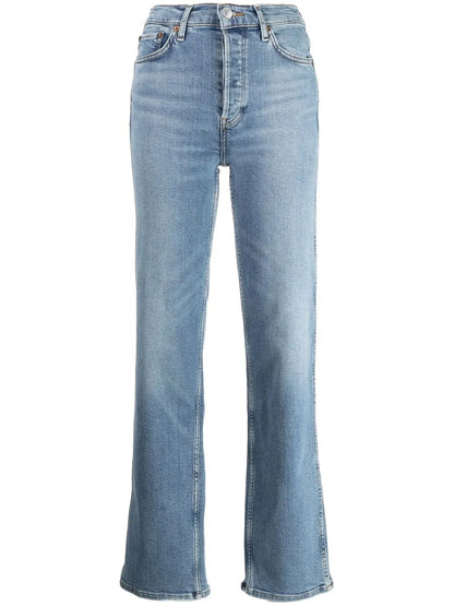 High-Rise Loose Jeans