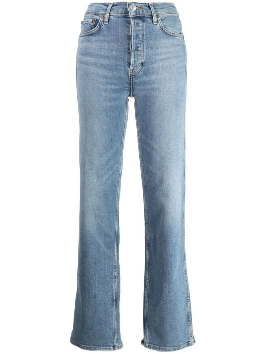 High-Rise Loose Jeans
