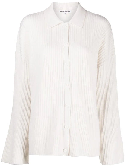 Fantino Cashmere Collared Cardigan