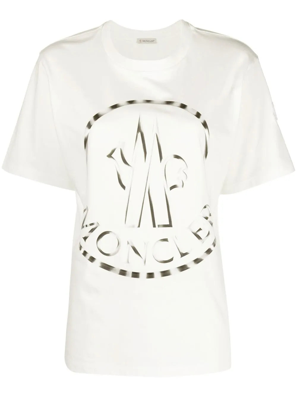 Bi-Colour Logo-Print T-Shirt