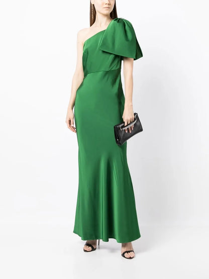 Aubrey Single-Shoulder Gown
