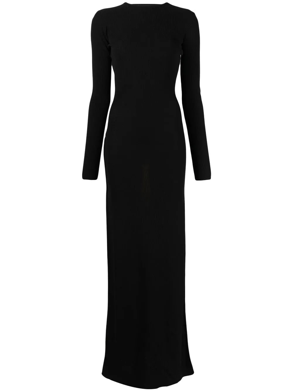 Colour-Block Cut-Out Maxi Dress
