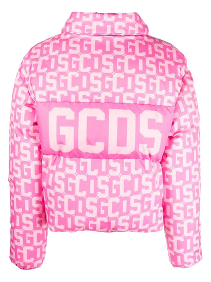 Logo-Print Padded Jacket