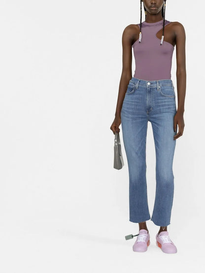 Isla Cropped Bootcut Jeans