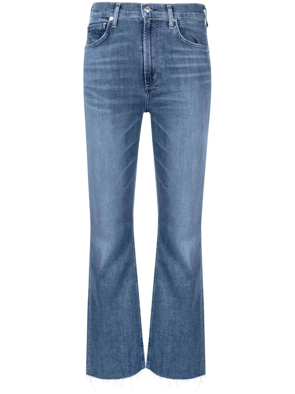Isla Cropped Bootcut Jeans
