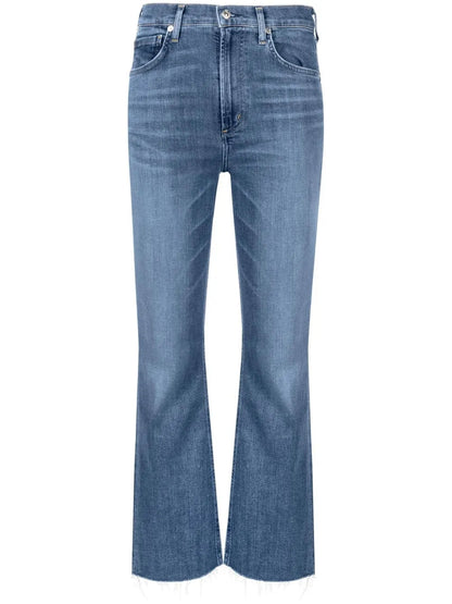 Isla Cropped Bootcut Jeans
