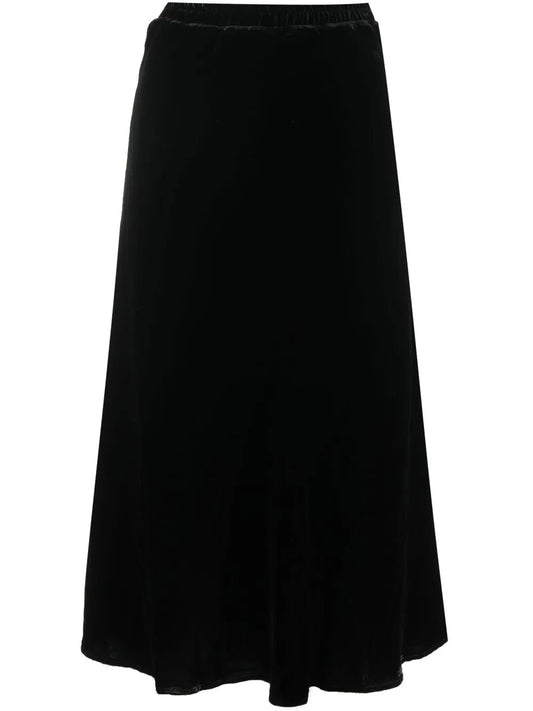 Velvet Maxi Skirt