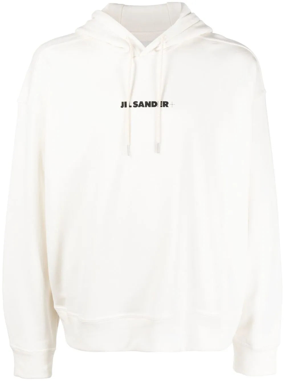 Logo-Print Drawstring Hoodie