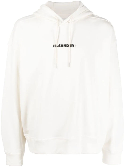 Logo-Print Drawstring Hoodie