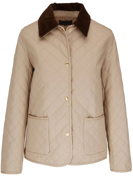 Collared Quilted Jacket